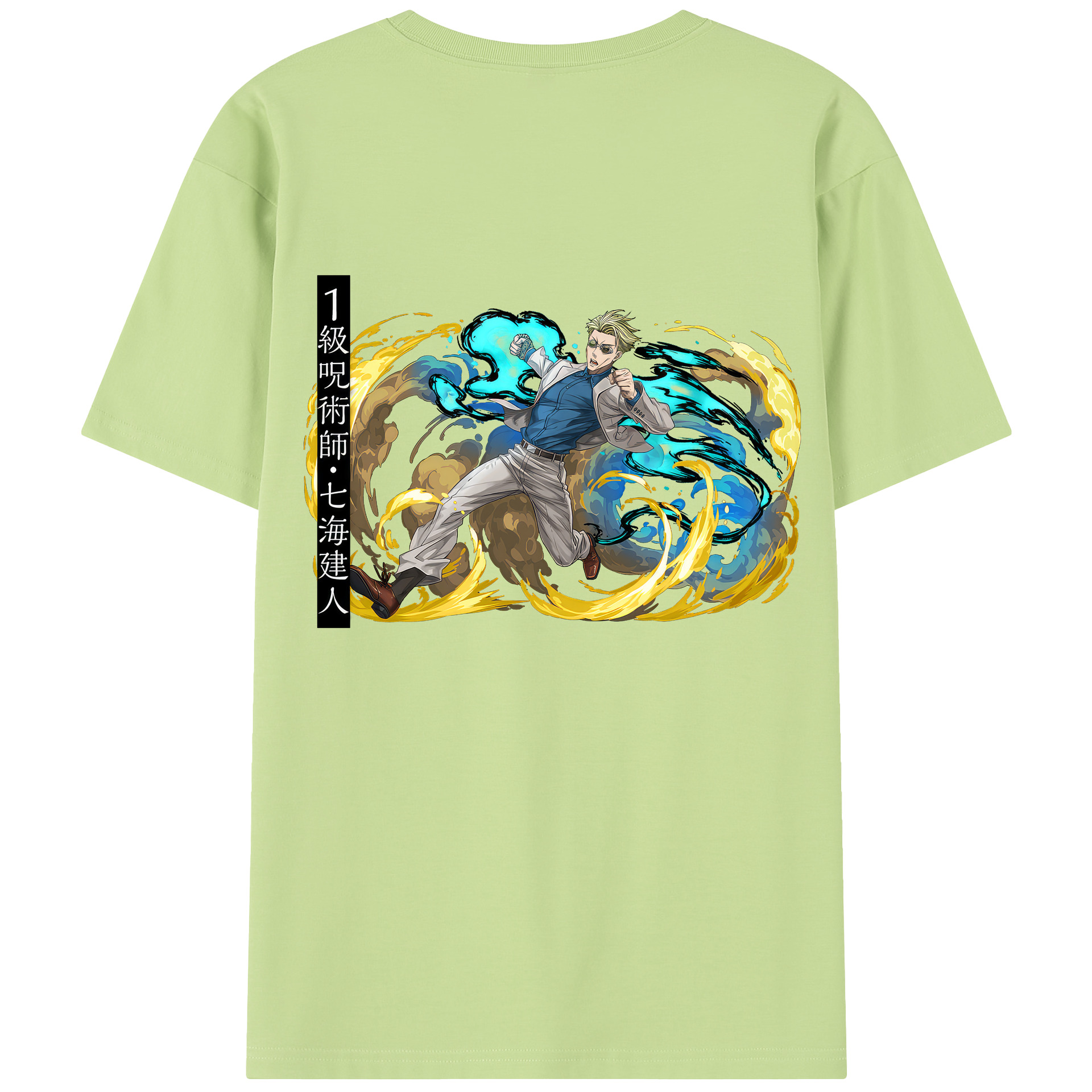 （画像用） 呪術廻戦 Jujutsu Kaisen 綿100％半袖Tシャツ（背面プリント）